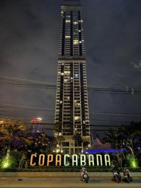 芭提雅顶级海景公寓Copacabana大户型35sqm高层景观无边泳池如画